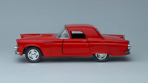 transportation red car truck